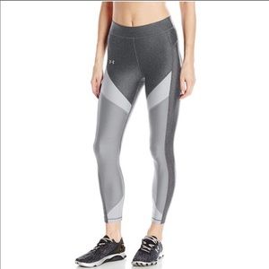 Under Armour Color Block Heat Guard 3/4 Leggings